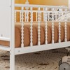 KTMBDW Metal Platform Bed Frame/Upholstered Headboard/Safety Guardrails/Metal Frame/No Box Spring Needed/Noise Free - 4 of 4
