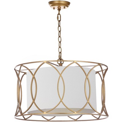 Silas Adjustable Pendant Lamp  - Gold - Safavieh