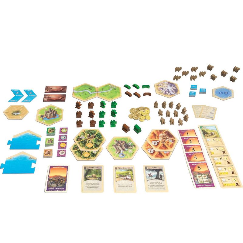 Catan Strategy Board Game Traders &#38; Barbarians Fifth Edition 5-6 Player Game Extension Pack, 3 of 4