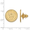 Black Bow Jewelry 14k Yellow Gold East Carolina Pirates NCAA Cuff Links - 2 of 3