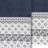 Linum Home Textiles 100% Turkish Cotton AIDEN Embellished Towel Set - 2 of 2