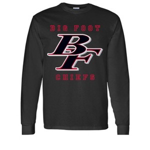 Adult Big Foot High School Chiefs Name & Graphic Essential Long