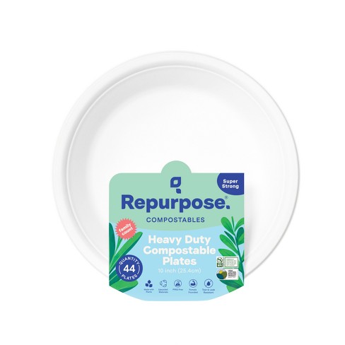 Repurpose Compostable 6 inch Paper Plates - Paper Products
