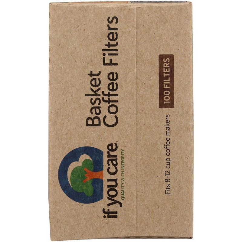 If You Care Unbleached Basket Coffee Filters - Case of 12/100 ct, 5 of 6