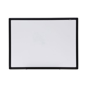 Universal Design Series Deluxe Dry Erase Board, 24 x 18, White Surface, Black Anodized Aluminum Frame - 1 of 4