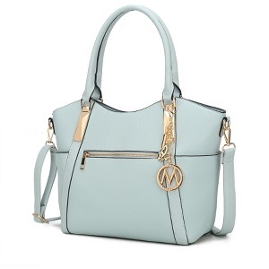 MKF Collection Janise Solid Vegan Leather Tote Bag Purse by Mia K - 1 of 4