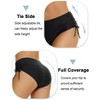 FIONECA Women's Bikini Bottoms Full Coverage Swim Bottoms Mid Waisted Swimsuit Bathing Suit Bottom - 4 of 4