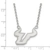 Black Bow Jewelry Sterling Silver South Florida Bulls NCAA Necklace 18 Inch - 2 of 4