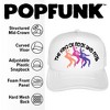 Elvis Presley The King Of Rock And Roll Dance Foam Trucker Cap White - 2 of 4