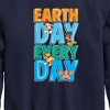Boys' - Paw Patrol - Earth Every Day Graphic Long Sleeve Fleece Sweatshirt - 2 of 4