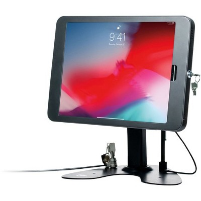 CTA Digital Dual Security Kiosk Stand for 12.9-inch iPad Pro (Gen. 3) - Up to 12.9" Screen Support - 16" Height x 10.3" Width x 8" Depth