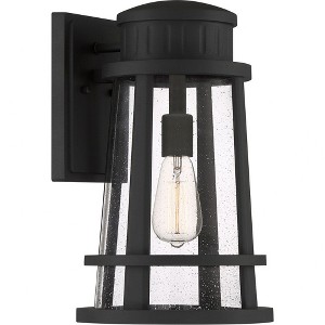 Quoizel Lighting Dunham 1 - Light Sconce in  Earth Black - 1 of 4