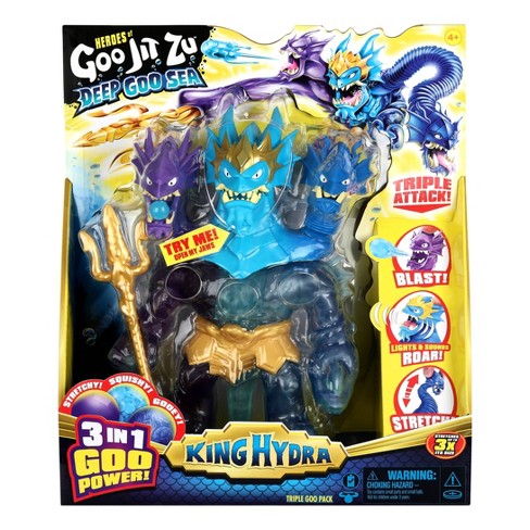 Heros Of Goo Jit Zu King Hydra Deep Goo Sea Figure Target