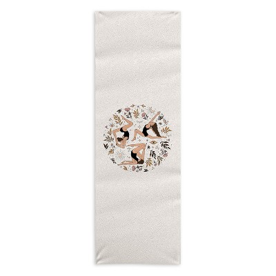 The Optimist THE DANCE OF THE SPIRIT 24" x 70" Yoga Mat Towel - Society6