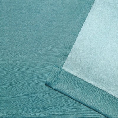 Teal Polyester Room Darkening Grommet Top Curtains, 52"x84"