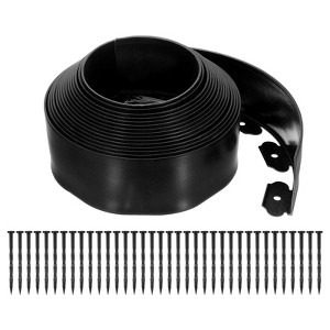 Unique Bargains Flexible Durable Maintenance-Free DIY Landscape Edging 1 Pc - 1 of 4
