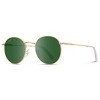 WMP Eyewear Trendy Round Metal Frame Polarized Sunglasses - 2 of 4