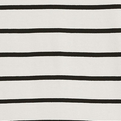 ivory/black placed stripe