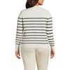 Lands' End Women's Fine Gauge Cotton Cardigan Sweater - 2 of 3