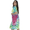 Just Love Womens Nightgown - Short Sleeve Henley Oversized Sleepwear Gown - 2 of 3