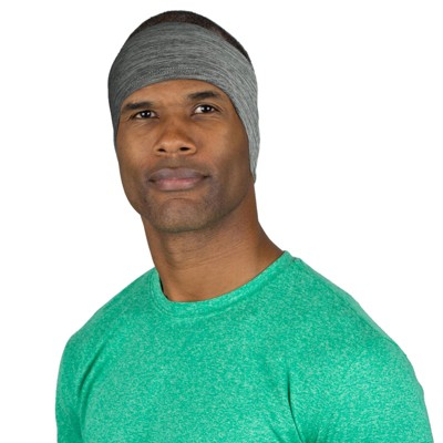 thumbnail image 2 of TrailHeads Men's Running Headband - 4" Sweat Wicking Sports Band For Workouts 2 of 14