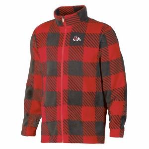 NCAA Fresno State Bulldogs Boys' Buffalo Checkered Fleece T-Shirt - 1 of 3