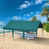 Carport, Heavy Canopy Duty, Car Canopy, Outdoor Storage Shed, Waterproof Portable Garage,for Car, Party, Grey - 4 of 4