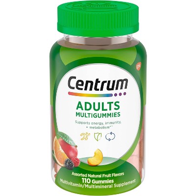 Centrum MultiGummies Gummy Multivitamin for Adults, 110 Count