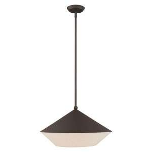 Livex Lighting Stockholm 1 - Light Pendant in  Bronze - 1 of 2