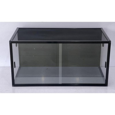 Tempered Glass Reptile Enclosure, Habitat for Reptiles, Lightweight, Heavy-Duty Screen, Suitable for Bearded Dragons, Geckos, and Lizards