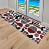 Disney Mickey Mouse Modern Geometric Spheres Gray Ivory Indoor Kids' Area Rug Runner - 4 of 4