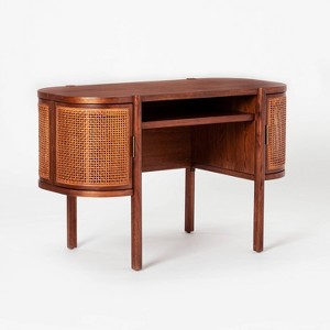 Portola Hills Caned Desk - Threshold™ designed with Studio McGee - 1 of 4