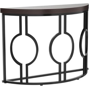 Tribesigns 43" Half Moon Console Table - 1 of 4