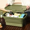 Racxily Collapsible Picnic Basket With Tray Stand, Portable Storage Basket, Foldable camping organizer - 3 of 3