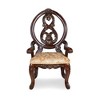CAVINAS 23" Chateau De Ville Dining Chairs,Set of 2,Luxury Traditional Chairs with/without Armrest,Formal Dining Room Chairs,Vintage,Oval Backrest - 2 of 4