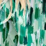 green mint brushstroke