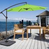 Hyleory Adjustable Octagonal Cantilever Patio Umbrella - Ultimate Shade Solution - image 2 of 4