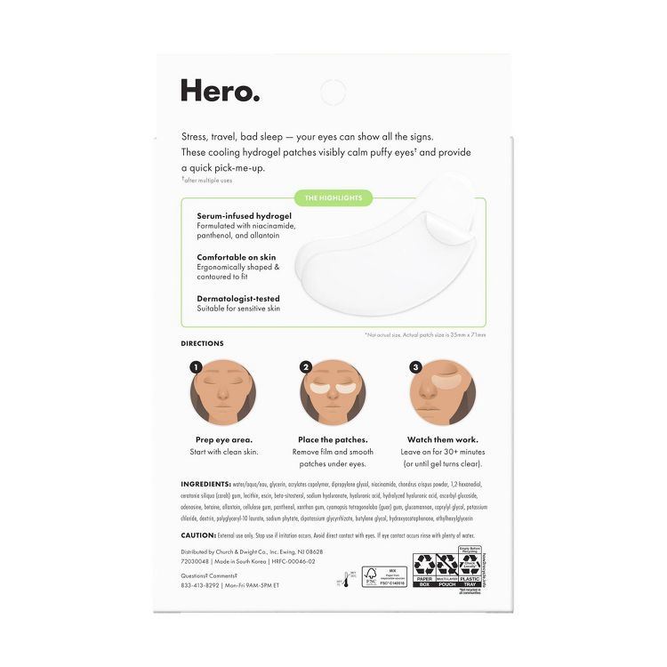 Hero Mighty Patch for Tired Eyes - 6ct, 2 of 7