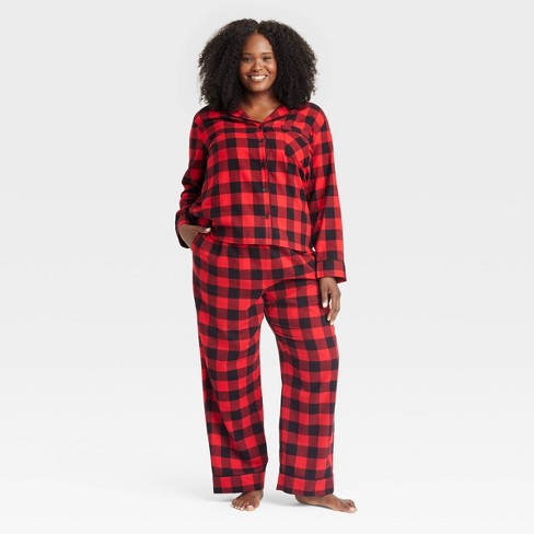 4x buffalo plaid pajamas sale