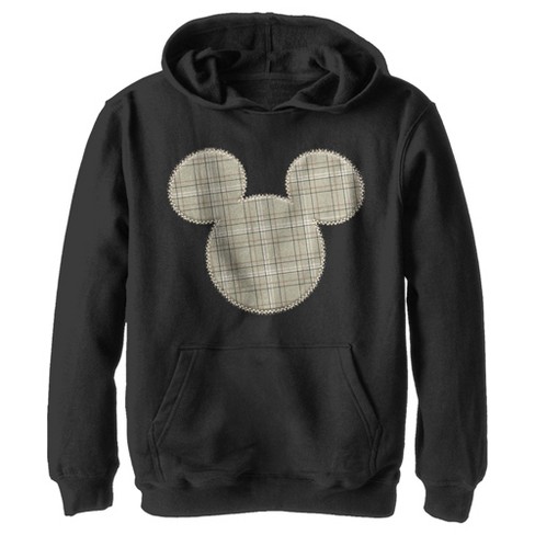Mickey mouse black hoodie hotsell