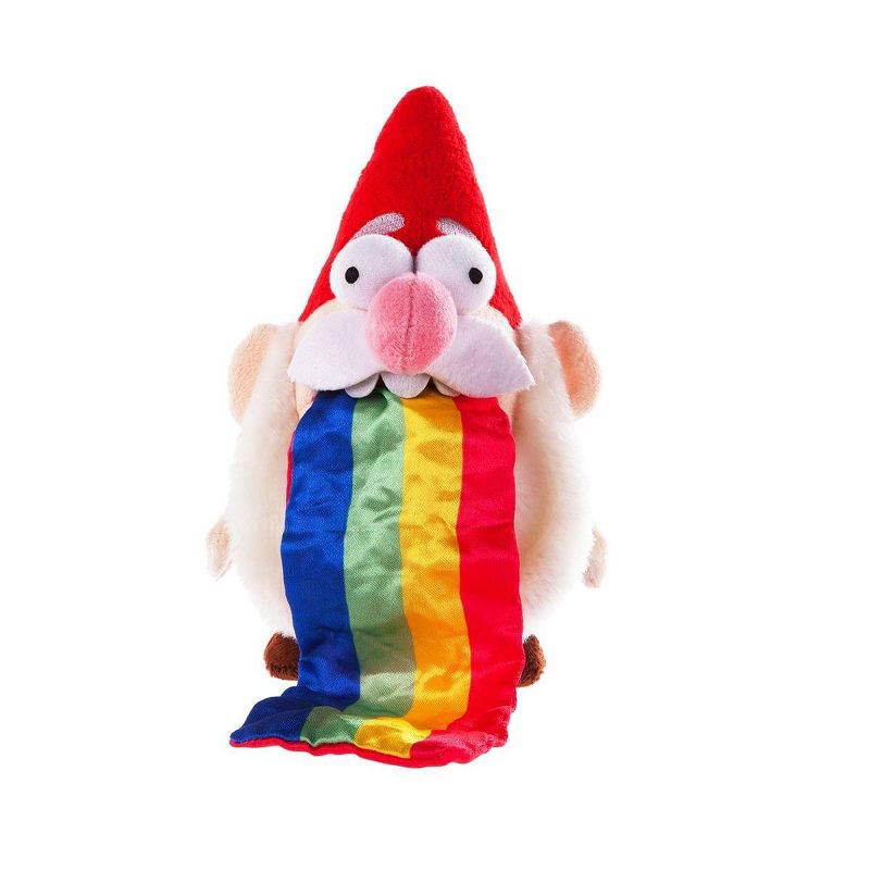 The Zoofy Group LLC Gravity Falls 6" Plush Barfing Gnome, 1 of 4