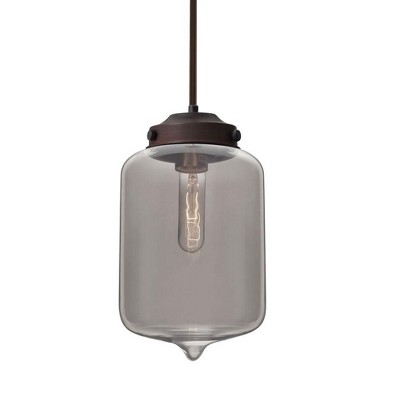 Besa Lighting Olin 1 - Light Pendant in  Bronze