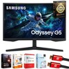 Samsung 27" Odyssey G55C QHD 1000R Curved Gaming Monitor + 26 Months Protection Bundle - 2 of 4