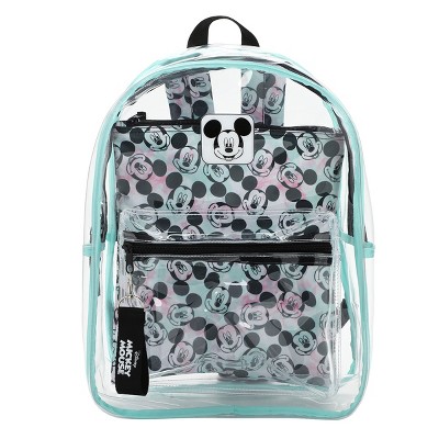 Disney Mickey Mouse Clear 16.5 Backpack