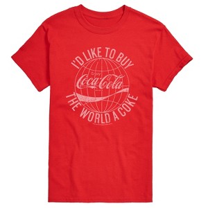 Men's - Coca-cola - Buy The World A Coke Short Sleeve Graphic T-Shirt - 1 of 4