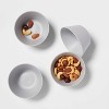 7.9oz 4pk Plastic Mini Bowls - Room Essentials™ - 2 of 3