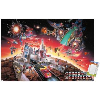 Trends International Hasbro Transformers - 1986 Key Art A Unframed Wall Poster Prints