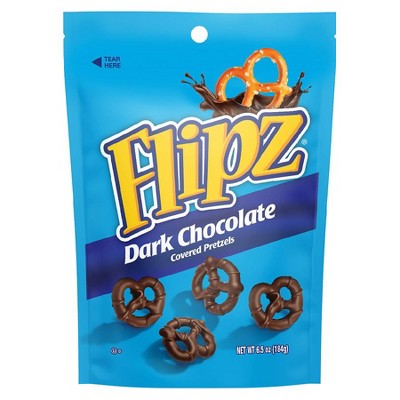 Flipz Dark Chocolate Covered Pretzels 6.5 oz