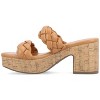 Journee Collection Womens Kyaa Braided Strap Platform Sandals - 2 of 4