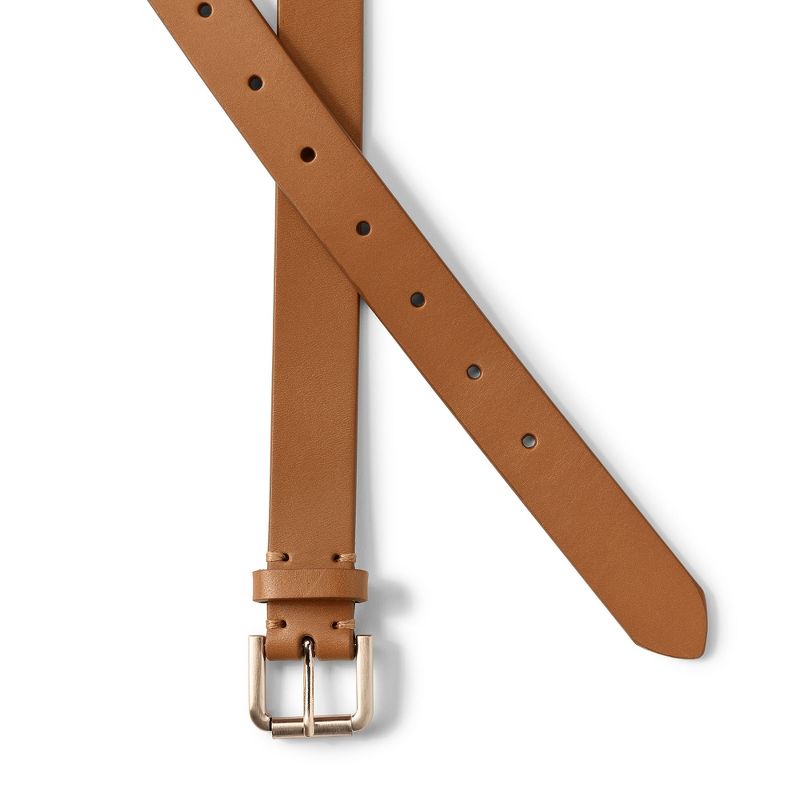 Lands' End Women's Classic Leather Belt, 2 of 3